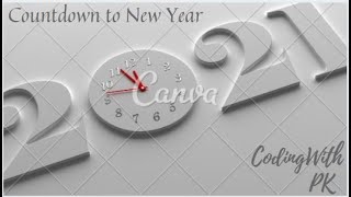 Countdown to New Year 2021 by CodingWith PK screenshot 1