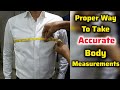 How To Take A Full Body Measurement