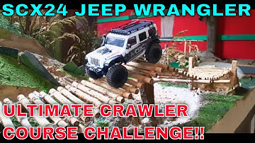 Micro Rock Crawler Course Axial 1/24 Scale Worlds best Micro Crawler Axial Scx24 Upgrades Parts Rc