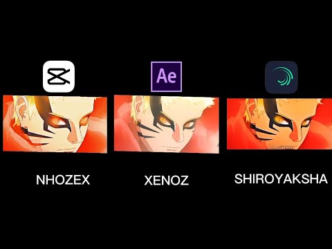 my capcut vs after effects vs alight motion | xenoz remake [AMV/EDIT]