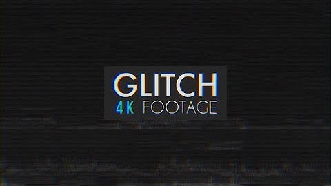 Pixel Noise Glitch Error Video Damage Background | Videohive Project Templates