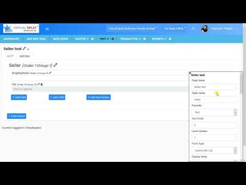 Activate Deactivate Page from Menu. Kaizen Framework.