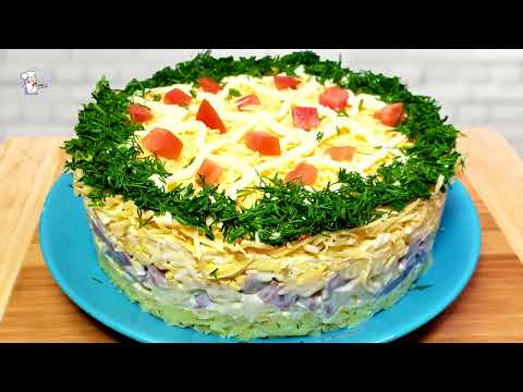 Съедают за 5 минут. САМЫЙ ВКУСНЫЙ САЛАТ МУЖСКОЙ КАПРИЗ!