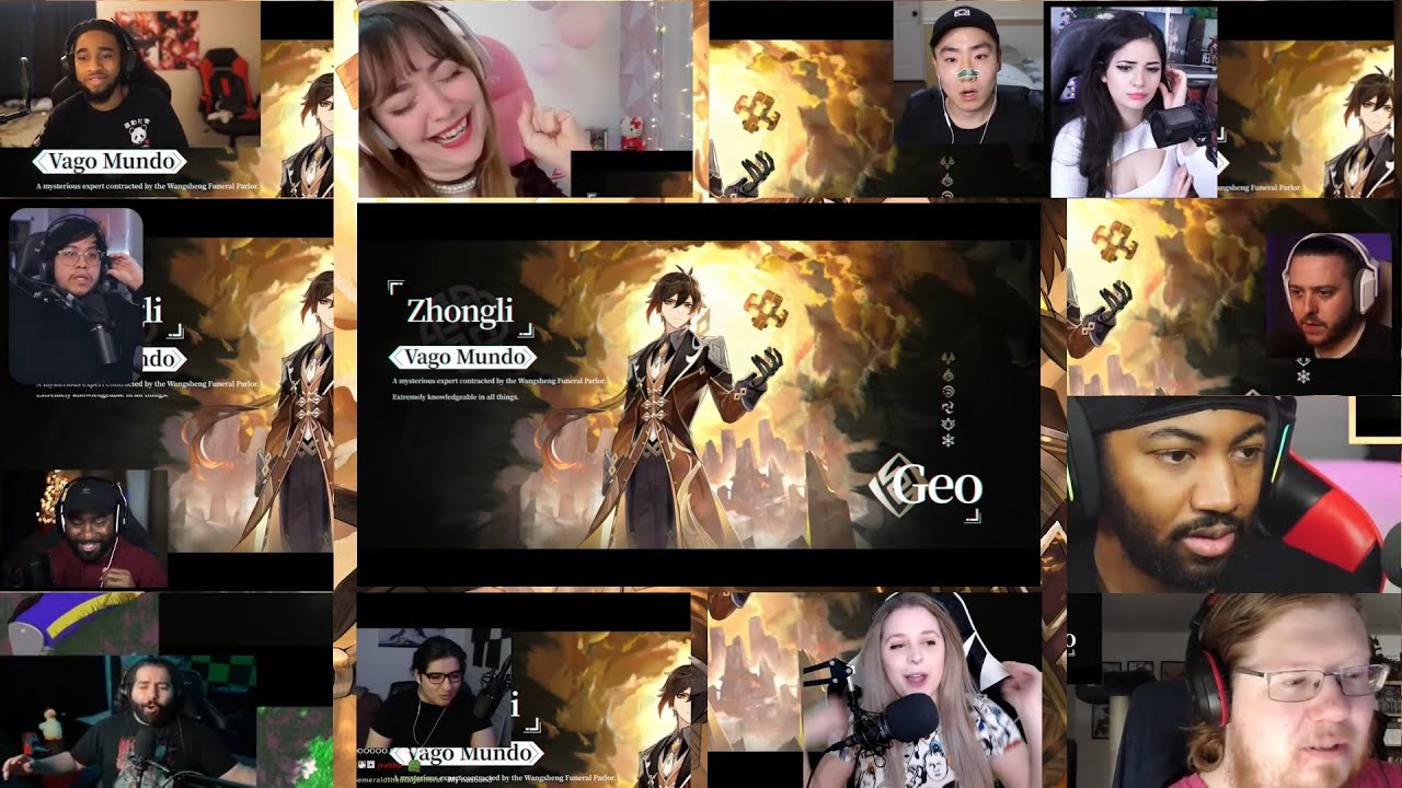 Genshin Impact All Characters Trailer Reaction Mashup (Shenhe Lastest)