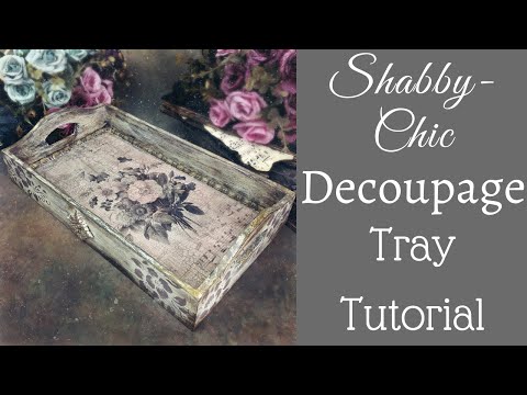 Video: Decoupage On Wood