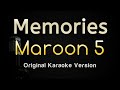 Memories - Maroon 5 (Karaoke Songs With Lyrics)