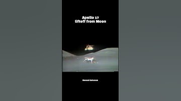 STOP for it Apollo 17 Launch from Moon