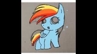 Chibi Rainbow Dash Speedpaint