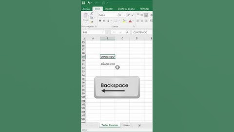 🧹 Cómo BORRAR el CONTENIDO de una CELDA y mantenerla ACTIVA  | 🚧 Atajo Excel # 21