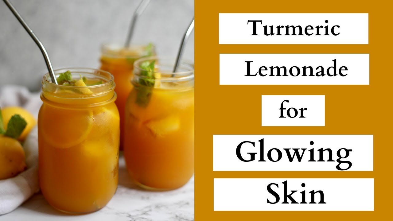 turmeric tea side effects Turmeric Lemonade // For Glowing Skin & Pain Free Periods