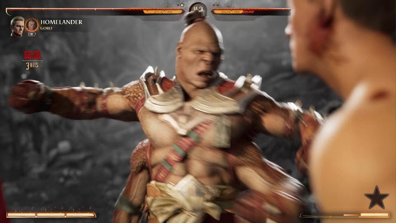 Mortal Kombat 1 HOMELANDER LAZERS VAN DAMM - YouTube