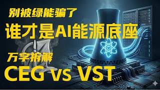 万字拆解CEG vs VST:别被“绿色能源”骗了,谁才是AI时代的真实能源底座?