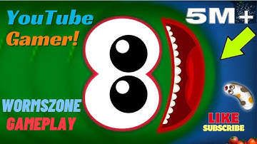 WormsZone.io 2024 | Monster Snake Gameplay | Saamp wala game | Rắn Săn Mồi #gamecacing #wormszone