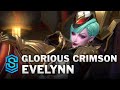 Glorious Crimson Evelynn Wild Rift Skin Spotlight