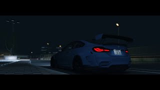 [Assetto Corsa] Night Fog Driving in Wangan. screenshot 5