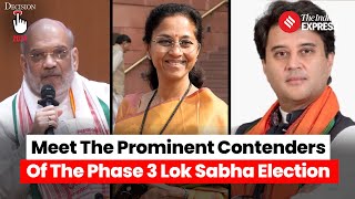 Lok Sabha Election Phase 3: Key Candidates To watch