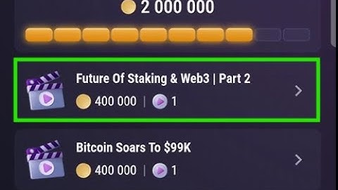 Future Of Staking & Web3 | Part 2 | Tapswap Code | Future of Staking & Web3 | Part 2