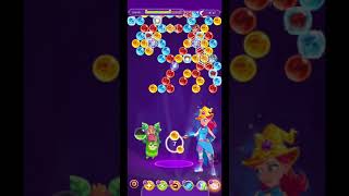 Bubble Witch 3 Saga Level 2155 ~ No Boosters, Magic Hat