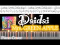 橙/ Mrs. GREEN APPLE [楽譜配信中] 耳コピ楽譜コード付き ピアノカバー