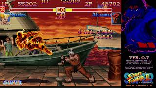 Super Street Fighter II Turbo - New Legacy (v0.7) - Ken's Stage (New Color)