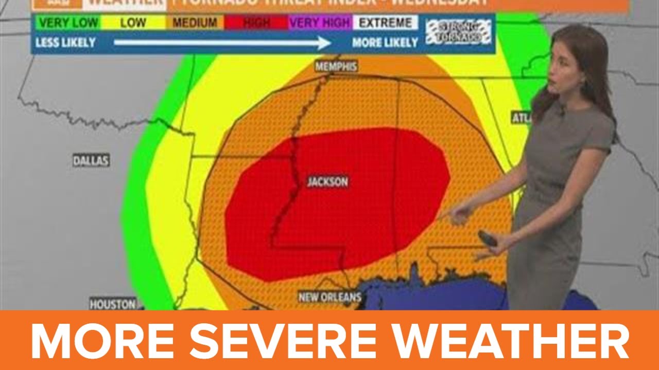 Severe thunderstorm threat increasing Thursday afternoon over ...