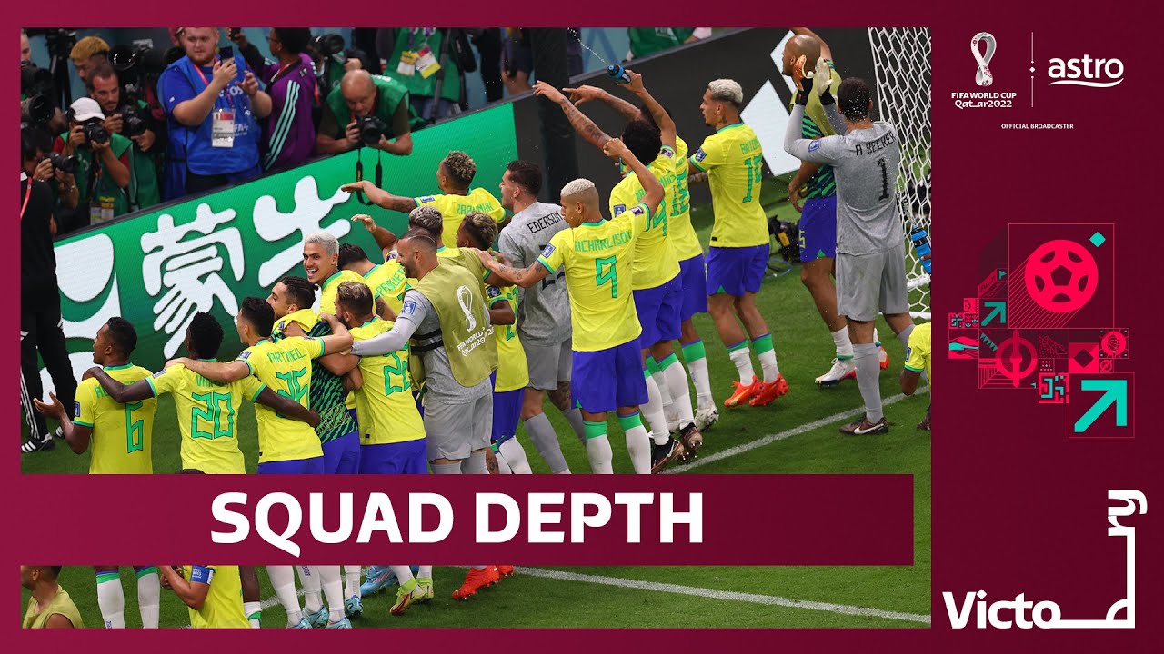 Does Brazil Have The Strongest Squad Depth In This Tournament 