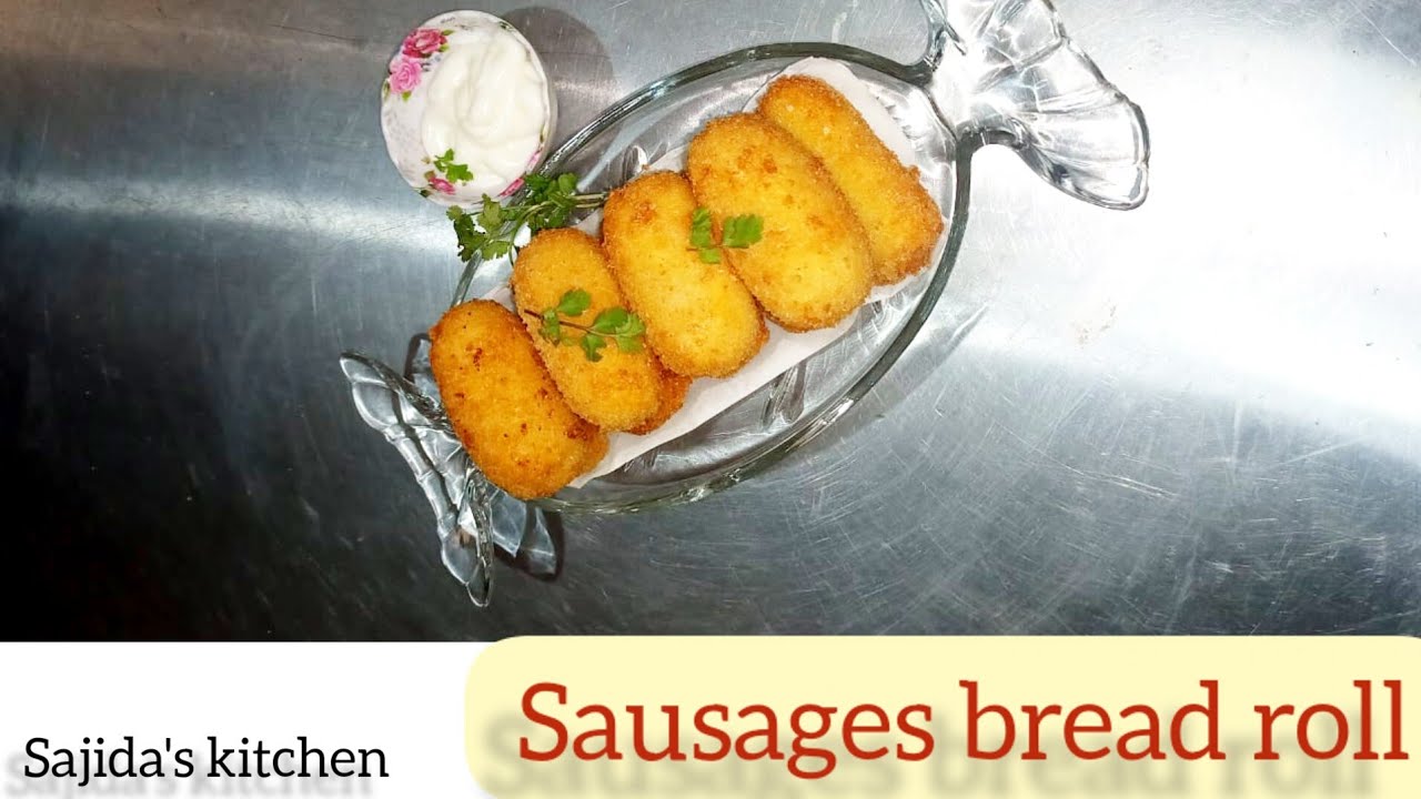 sausages bread roll by Chef Sajida qamarhow to make sausages roll by