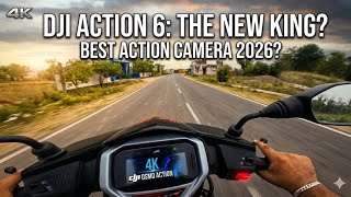 Osmo action 4 4k:50 fps 🔥##dji #india #motovlog #viral #rider #actioncamera 