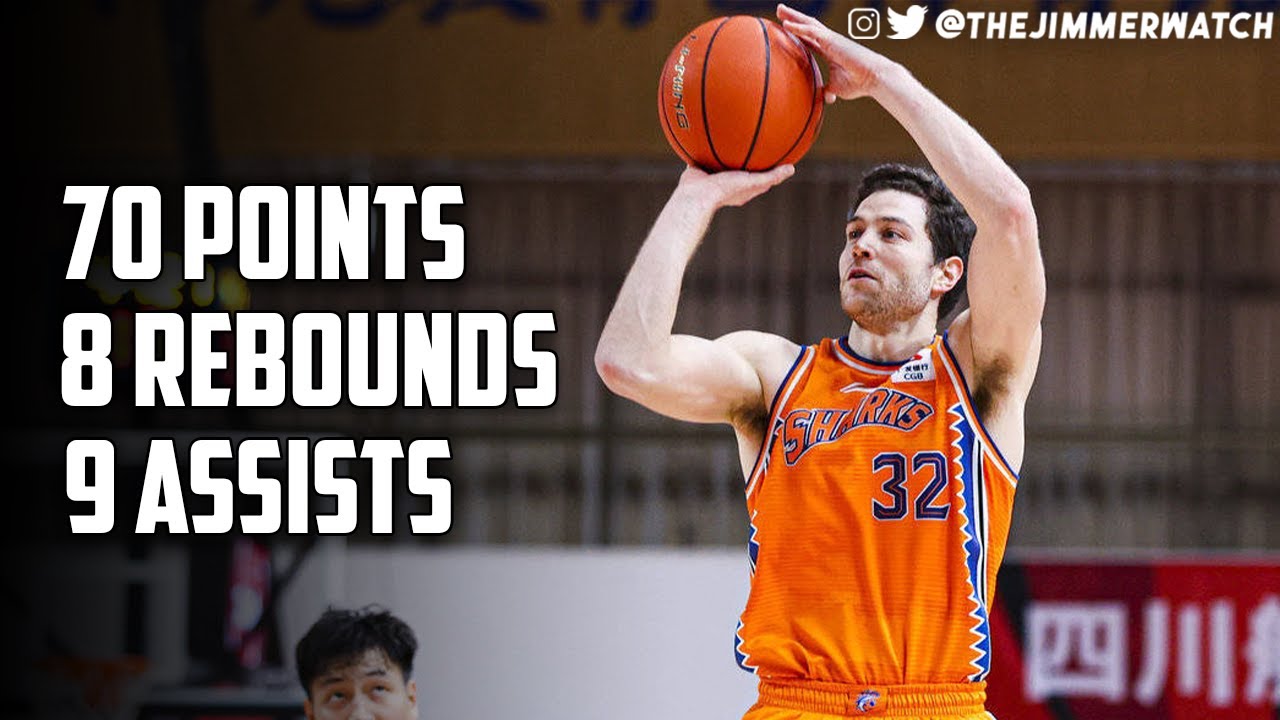 CBA: Jimmer Fredette scores 70 points for Shanghai Sharks in China – and  still loses