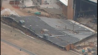 Roof Of Merriweather Post Pavilion Collapsed