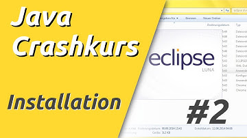 Java Crashkurs für Anfänger in 3 Std [2/21] | INSTALLATION