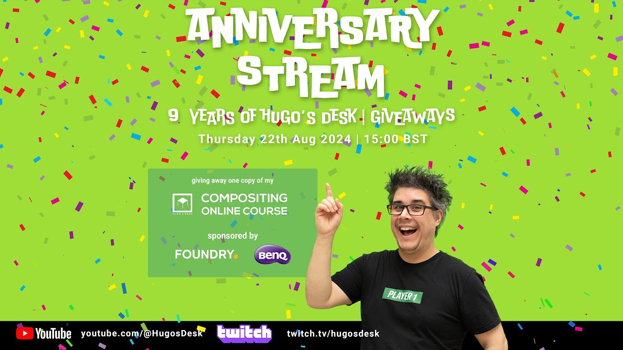 Anniversary Stream 🎂 | 9 years of Hugo’s Desk | 'Call-in' Radio Show 🎤 📻
