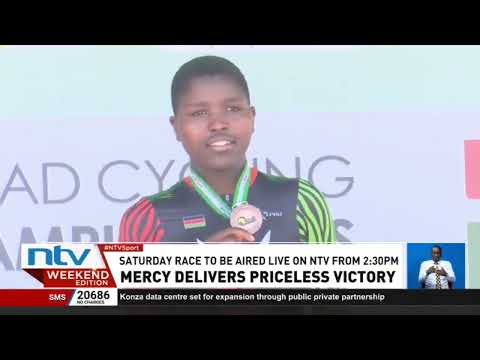 Kenya’s Mercy Eragae wins bronze in junior women’s road race