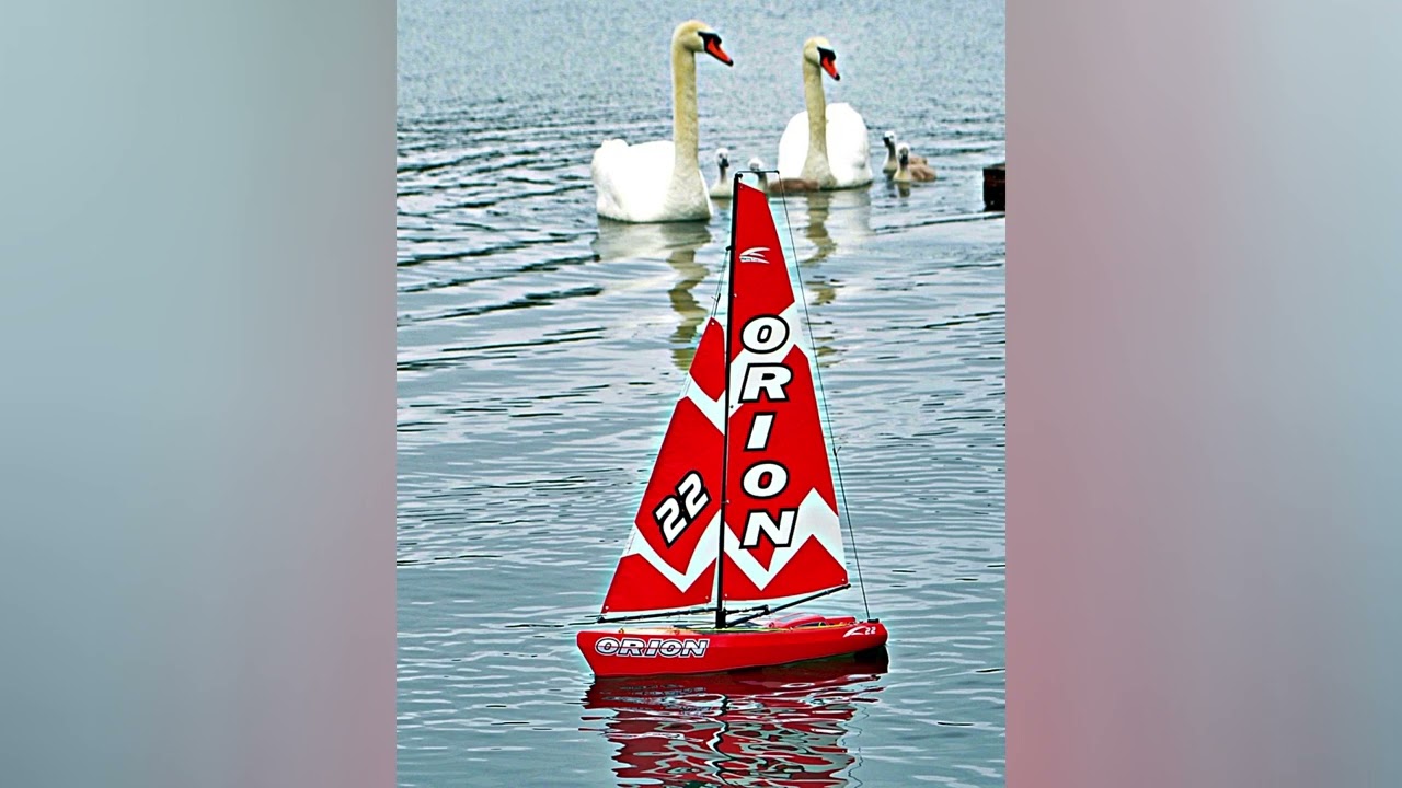 Sailboats and Lifeboats on Larkfield Dam, Rawdon