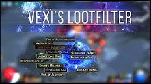 Path of Exile Filter: Vexiloot (Merciless Dried Lake 2.6.0)