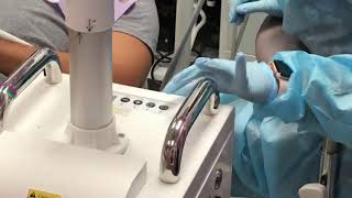 Now using the ADS extraoral suction to reduce aerosols at our dental office!