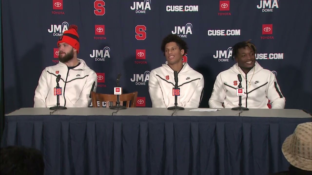 Syracuse Players Postgame vs. NC State