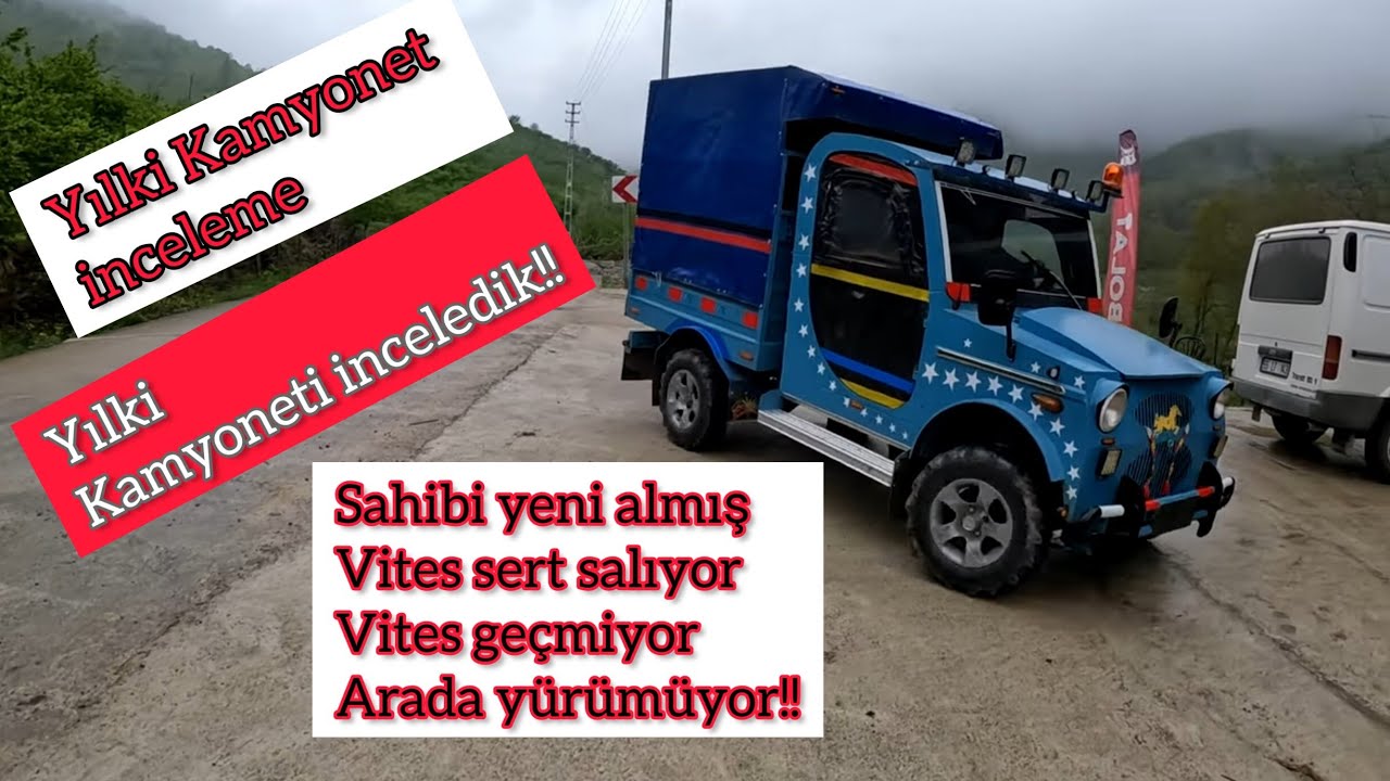 Yılki Kamyonet Vites Geçmiyor!! || Yılki Kamyonet İnceleme || Debriyaj Balata değişimi Yaptık
