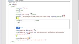 Dev Tools: custom template head
