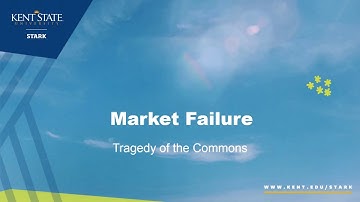 Principles of Microecon 75 - Market Failures - Tragedy of the Commons