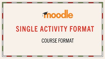 A Single Activity Course on Moodle | Moodle Course Format | Single Activity Format