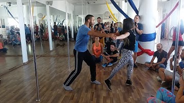 William Teixeira & Paloma Alves demo at the 2nd Cyprus International Zouk