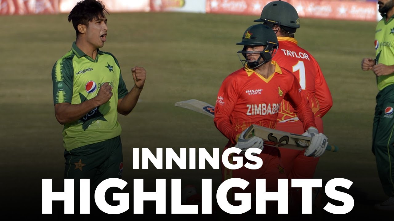 Replay Innings Highlights Pakistan vs Zimbabwe 1st T20I PCB MA2E 