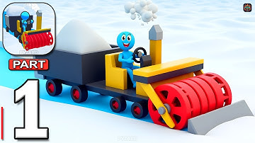 Snowy Life - Gameplay Walkthrough Part 1 - Stickman Snow Survival (Android, iOS)