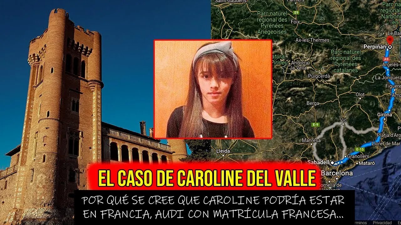 NUEVAS PRUEBAS FINALES DEL CASO CAROLINE DEL VALLE CON ISABEL MOVILLA SU MAMÁ UBICACIONES FRANCIA