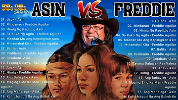 Old OPM Non Stop Of Asin, Freddie Aguilar Greatest Hits - Tagalog Love Songs Medley OPM Songs 2024