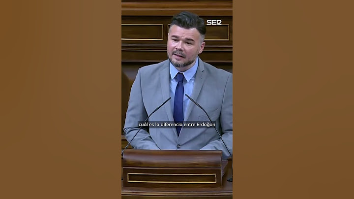 La reflexión de GABRIEL RUFIÁN sobre "la HIPOCRESÍA de la POLÍTICA hoy"