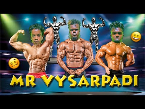 💪🏼MR VYSARPADI 🏋️‍♂️🏆Gana muthu media #jimikily