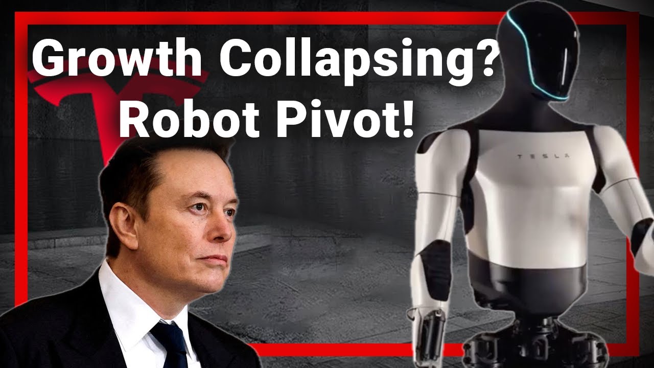 Tesla's Growth Collapses Globally: India & Europe Sales PLUMMET! Elon's Robot Pivot & TSLA's Gamble