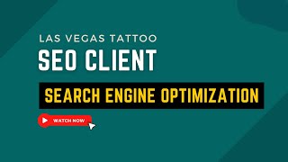 Las Vegas Tattoo SEO Client